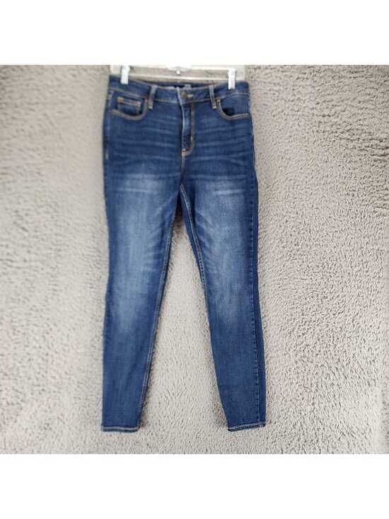 Old Navy Denim - Old Navy Jeans Womens 6 Blue Stretch Denim Rockstar Super Skinny